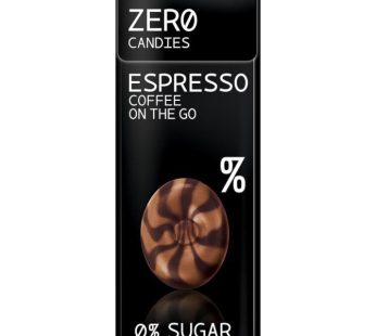 bonbons coffre Espresso  zéro 0% sugar.  32g