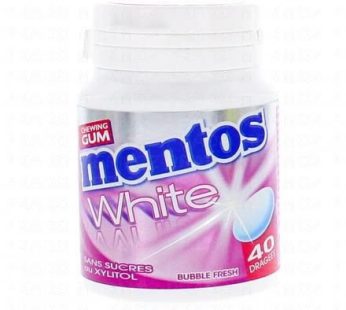 Mentos white chwingum 40pies
