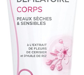 noir crème dépilatoire corps peaux sèches & sensibles 200ml