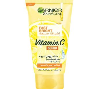 Garnier skiactive fast bright vitamine c scrub 50ml