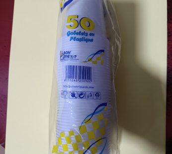 Goblet  Vert  en plastiques  50 unité