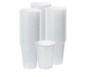 Goblet Vert en plastiques 50 peis