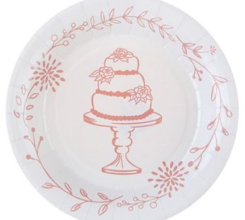 assiettes carton 20 unité