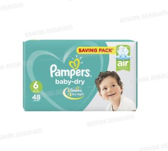 Pampers baby _dry n° 6