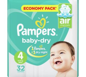 Pampers baby _ dry n° 4