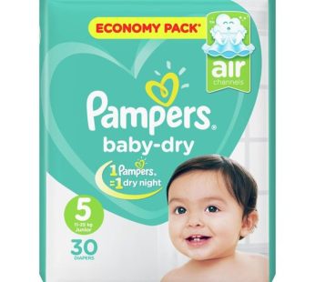 Pampers  baby _dry  n° 5