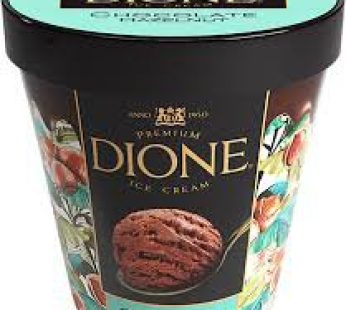 Dione ICE cream chocolaté hazelnut 500g