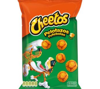 cheetos pelotazos  futebolas 130g