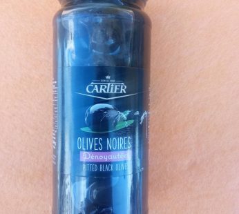 Cartier olives noires dénoyautées pitted Black olives 340g