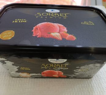 pingouin sorBet premium glace fraise 1L