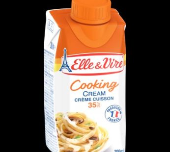 Elle & vire. cooking cream crème cuissone 35% 500ml