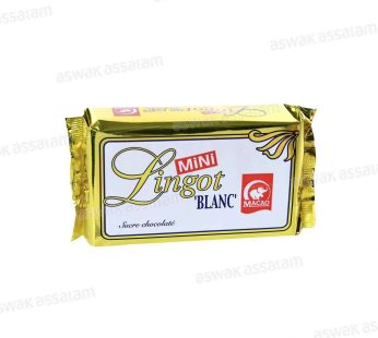 Macao chocolat mini lingot blanc 450g