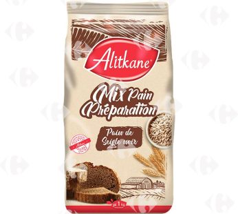 alitkane mix de pain préparation pain de seigle noir 1kg