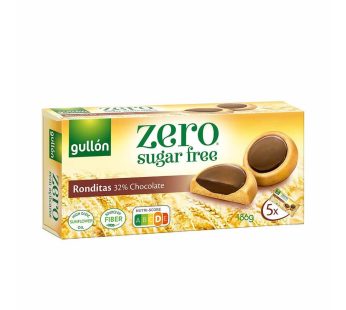gullon zéro sugar Free ronditas 32% chocolat 5 * 186g