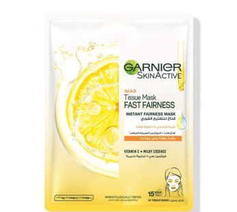 Garnier skiactive tissue mask fairness