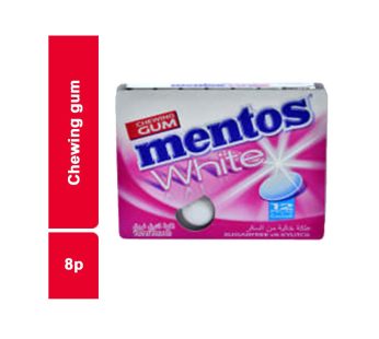 Mentos white chwingum 8pies