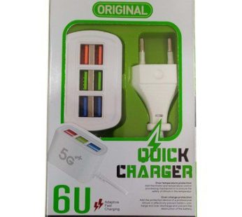 original 6 USB ports 3.1A charger