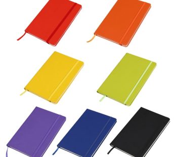 Bloc notes coloré  moyenne 11cnt /17 cnt