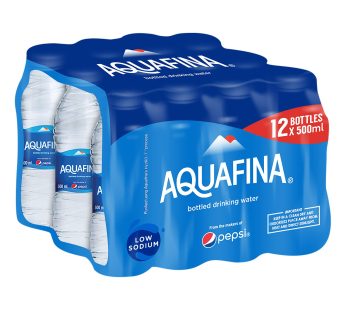 pak aquafina eau de table 12×500ml