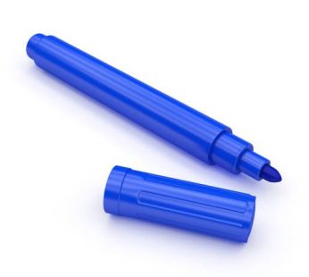 marker permanent  blue