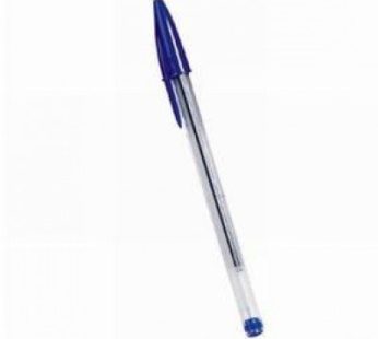 crayon Bic bleu