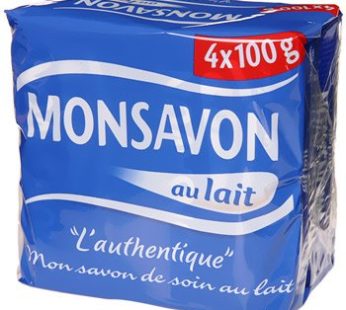 monsavon Au lait savon 4×100g