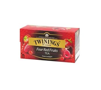 twinings four red fruits tea sweet & indulgente 25 unité