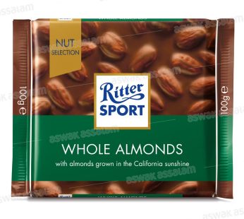 Ritter sport whole almonds  100 g