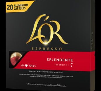 LOR Espresso splendente n° 7     /           20 capsule