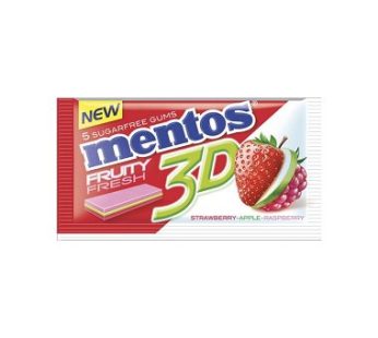 Mentos chwingum fruty 3d