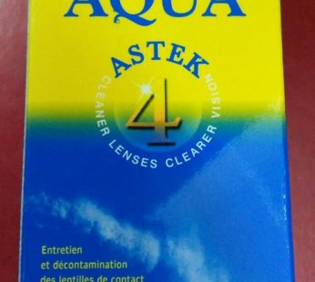 Aqua astek lentilles souples 120ml