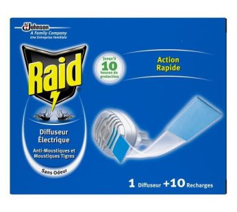 Raid  diffuseur électrique 1 diffuseur+ 10 recherche