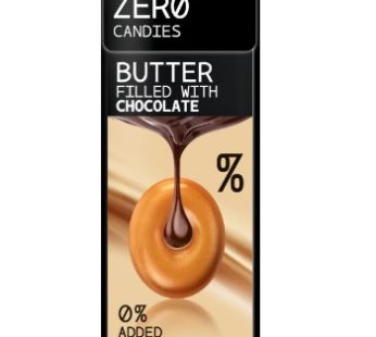 zéro bonbons caramel chocolat 36g