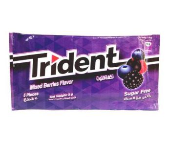 Trident mixed berries flavor