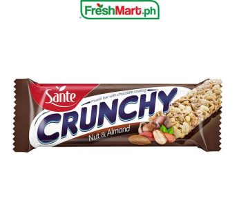 santé muesli bar crunchy nut & almond