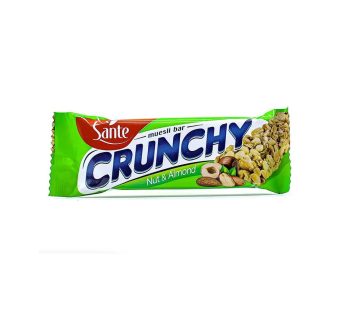 santé muesli bar crunchy nut & almond