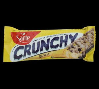 santé muesli bar  crunchy banane 🍌