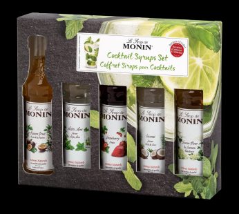 le cirop de Monin cocktail set coffret siro