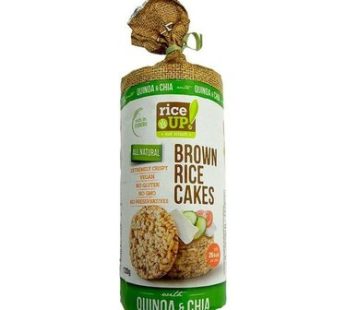 Rice UP Brown Rice cakes chia quinoa 120g