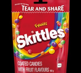 Skittles coated candes 160gr