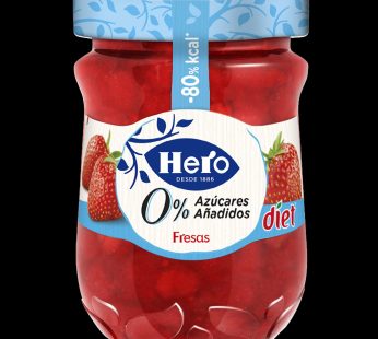 hero fresas 0% azugares 280gr